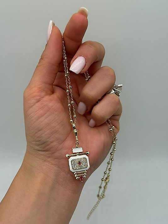 Etnik Figürlü Taş Detaylı Xuping Kolye