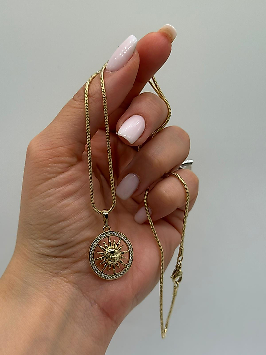 Xuping 14K Altın Kaplama Kolye