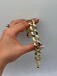 Xuping Mat–Parlak Halkalı Zincir Bileklik