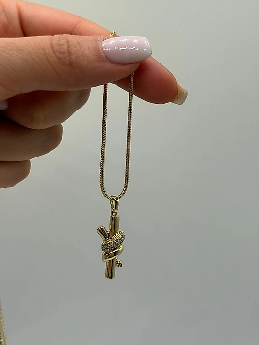 Xuping 14K Altın Kaplama Kolye