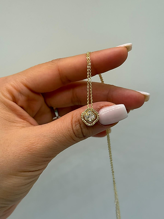 Xuping 14K Altın Kaplama Kolye