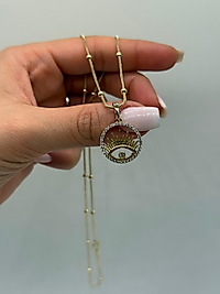 Xuping 14K Altın Kaplama Kolye