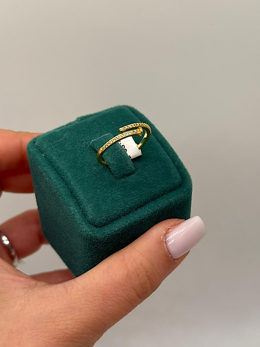 Altın Işıltı Xuping Yüzük