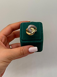 Altın Düğüm Xuping Yüzük