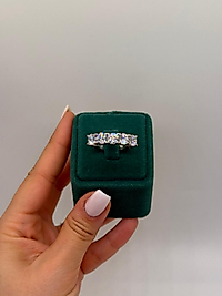 Xuping Beş Taş Parlak Yüzük