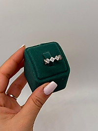 Xuping Papatya Işıltısı Taşlı Yüzük