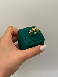 Bold Chain Gold Yüzük