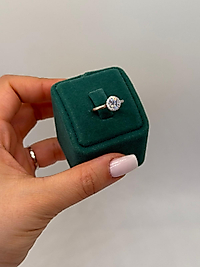 Xuping Tektaş Işıltısı Taşlı Yüzük