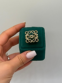 Oymalı Desen Gold Yüzük