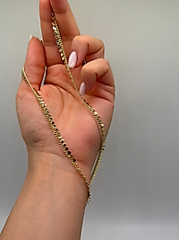 Xuping Gold Renk Mini Pul Detaylı İnce Zincir Kolye