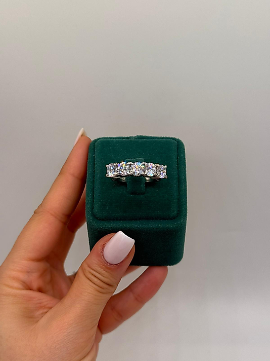 Xuping Beş Taş Parlak Yüzük